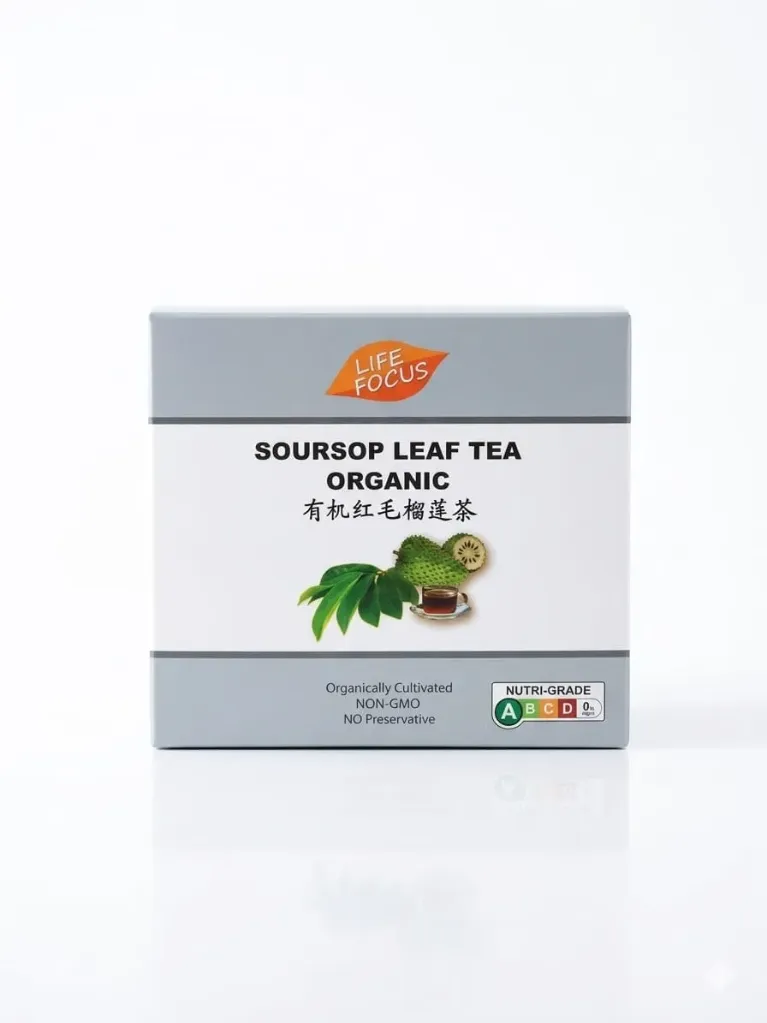 Organic Soursop Leaf Tea/Non-GMO/No Preservative