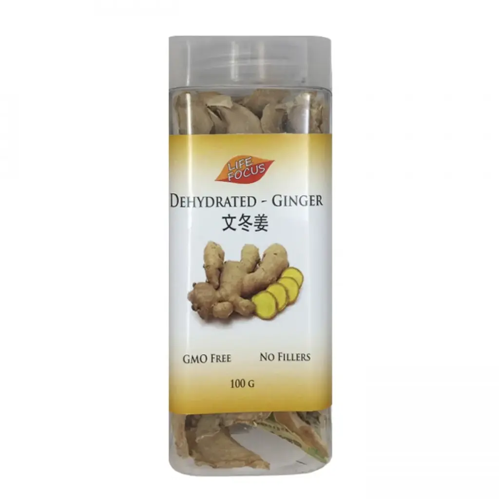DEHYDRATED GINGER SLICE (100G)