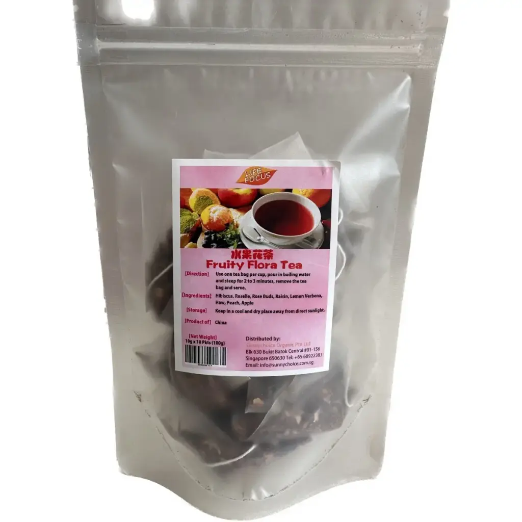 Life Focus Fruity Flora Tea 10g x 10pkts (100g)